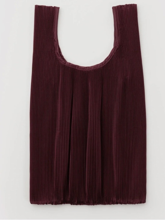 BAGGU Handbags - Baggu | Bag | Baggu Pleated Baggu | Mahogany